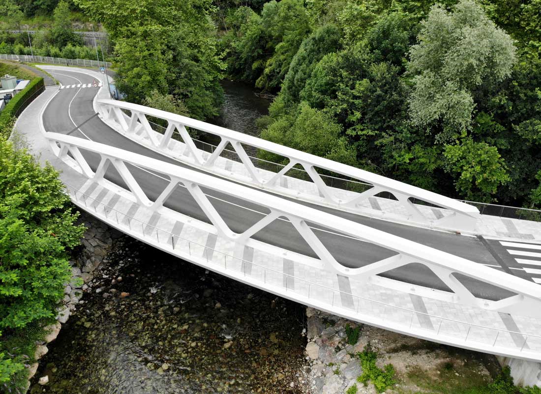 Nuevo puente de Orona en Epele